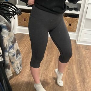 Lululemon seamless cropped leggings